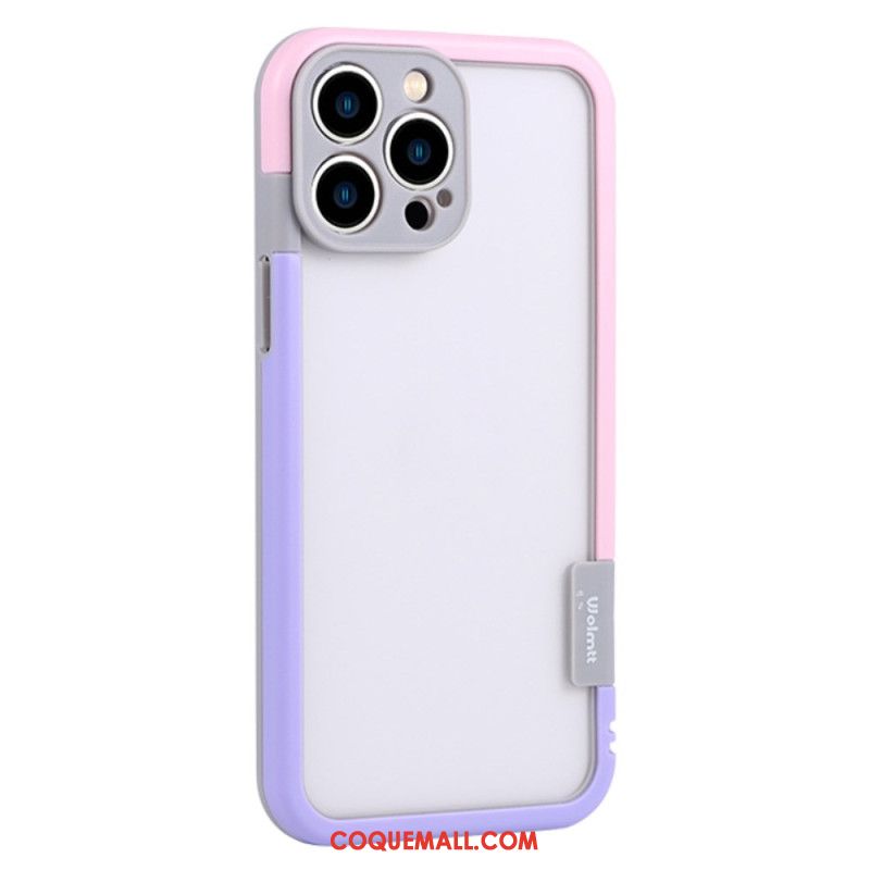 Coque iPhone 16 Pro Max Coque Transparente WOLMTT