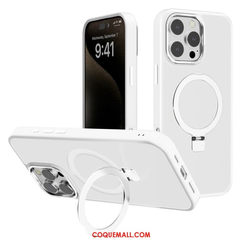 Coque iPhone 16 Pro Max Finition Mate Support Magnétique