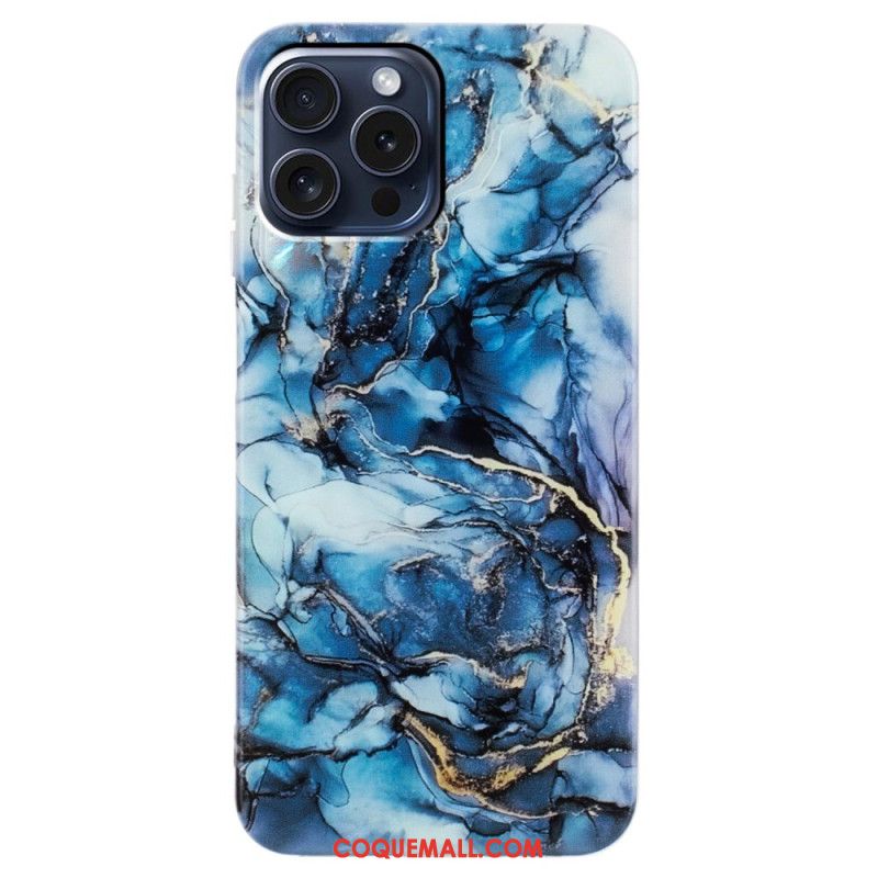 Coque iPhone 16 Pro Max Motif Marbré