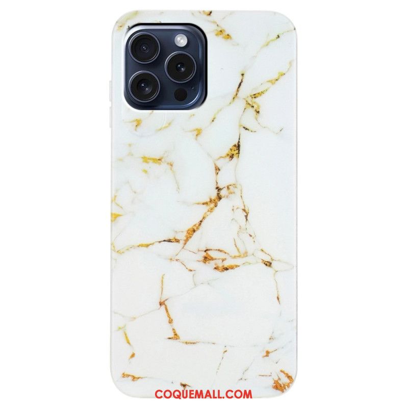 Coque iPhone 16 Pro Max Motif Marbré