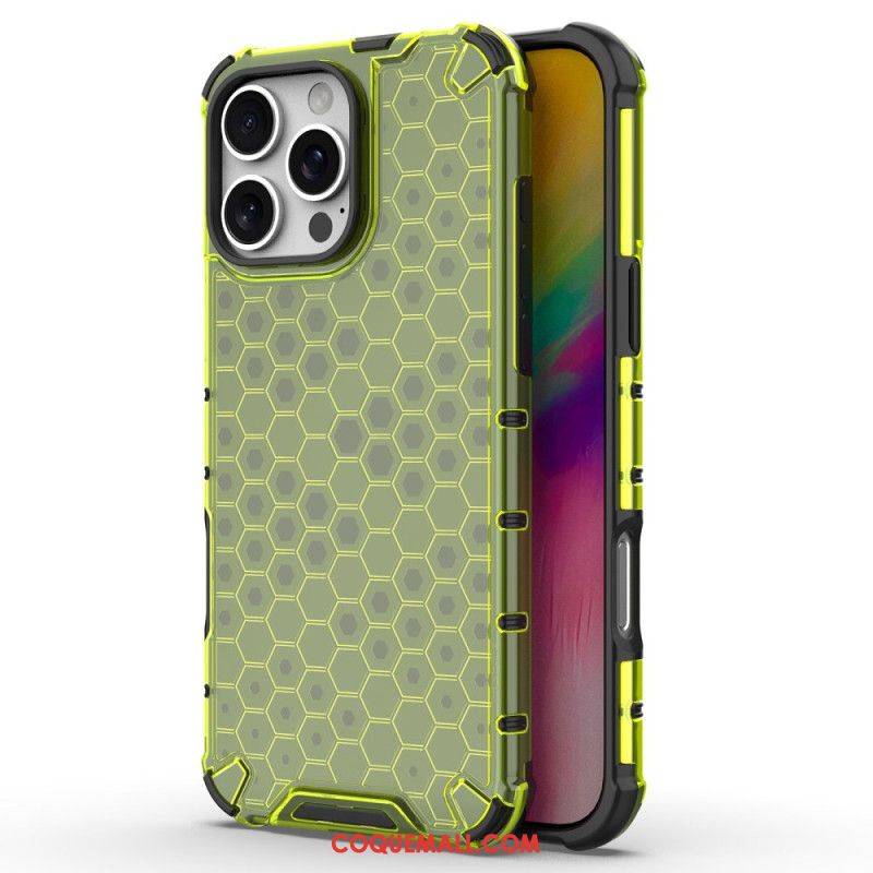 Coque iPhone 16 Pro Max Nid d'Abeille