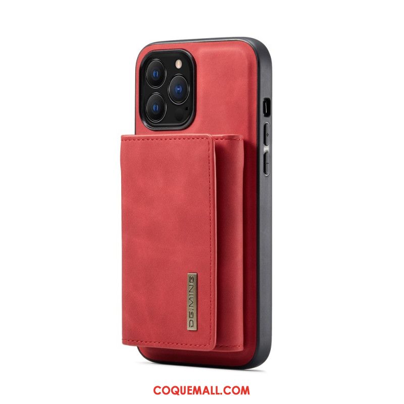 Coque iPhone 16 Pro Max Portefeuille Détachable DG.MING