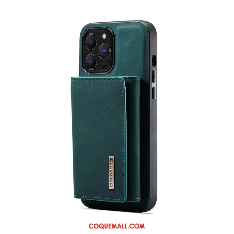 Coque iPhone 16 Pro Max Portefeuille Détachable DG.MING