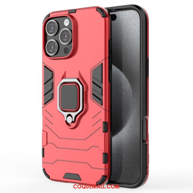 Coque iPhone 16 Pro Max Ring Résistante