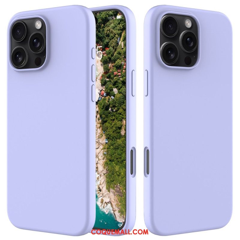 Coque iPhone 16 Pro Silicone Flexible