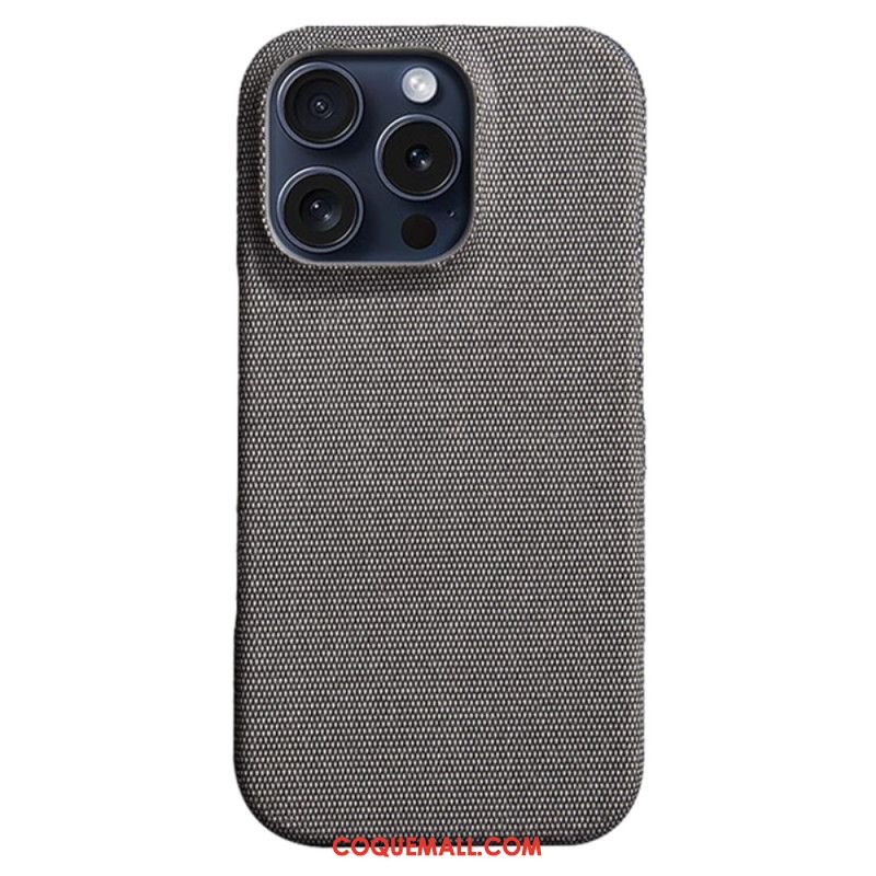 Coque iPhone 16 Pro Texture Tissu