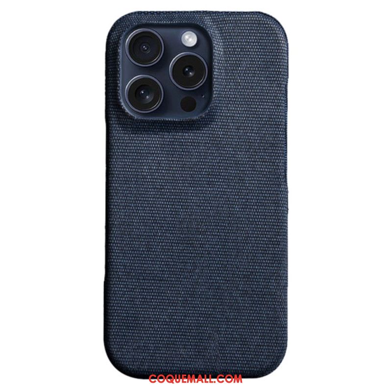 Coque iPhone 16 Pro Texture Tissu