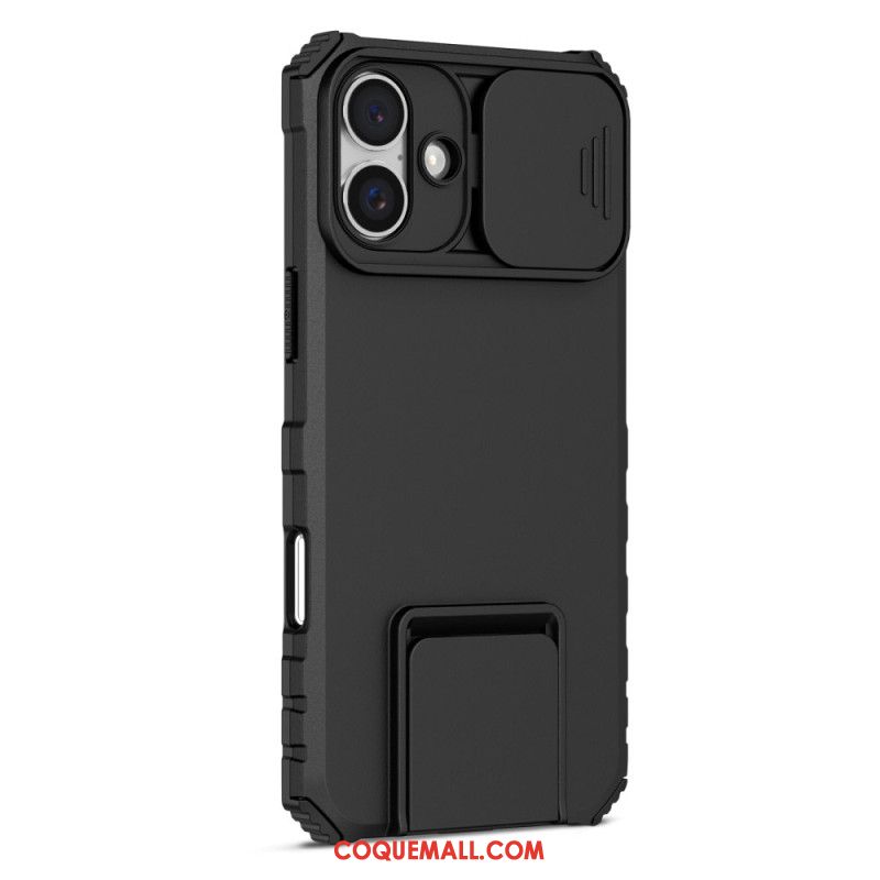 Coque iPhone 16 Protecteur Camera et Support