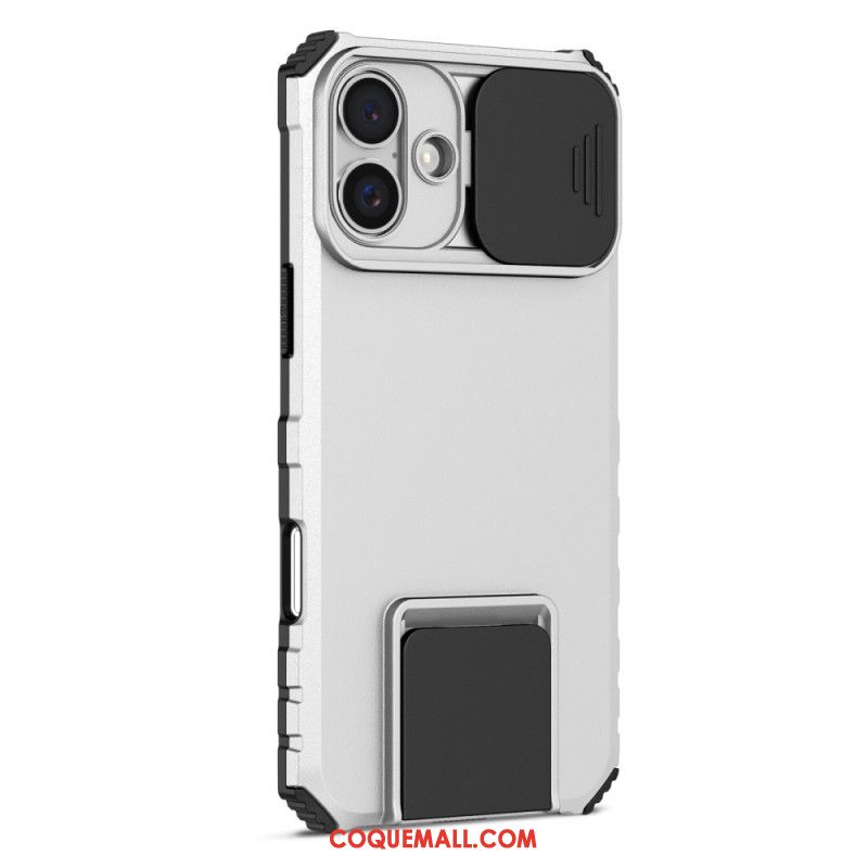 Coque iPhone 16 Protecteur Camera et Support