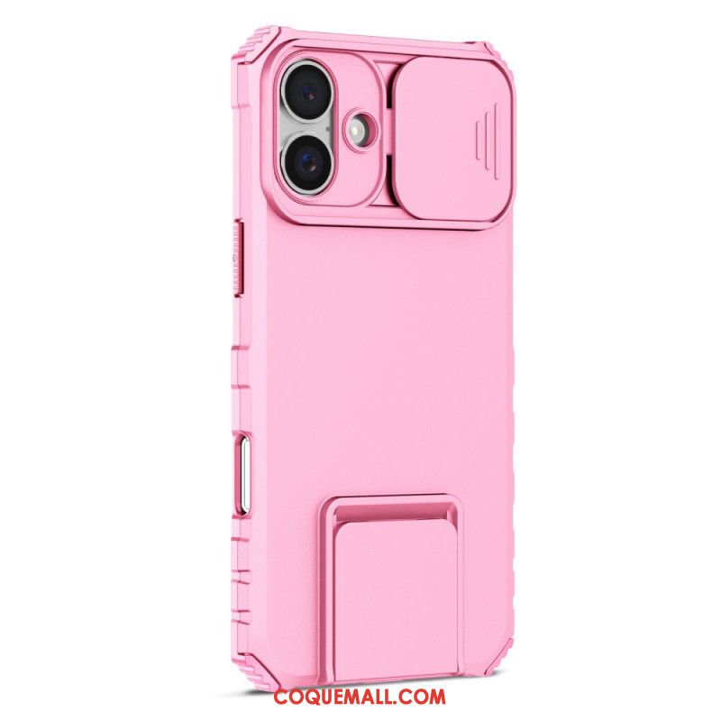 Coque iPhone 16 Protecteur Camera et Support