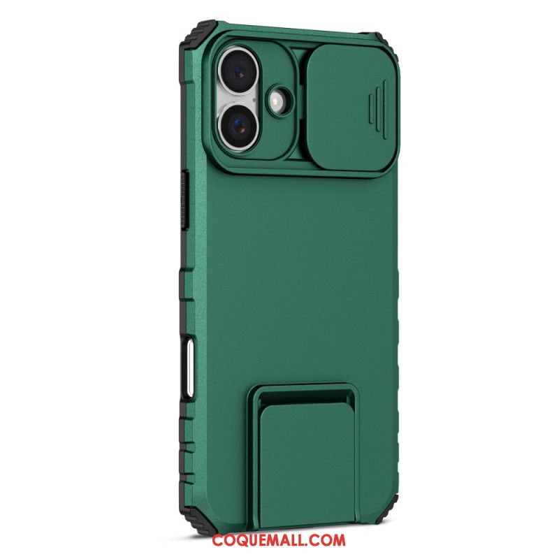 Coque iPhone 16 Protecteur Camera et Support