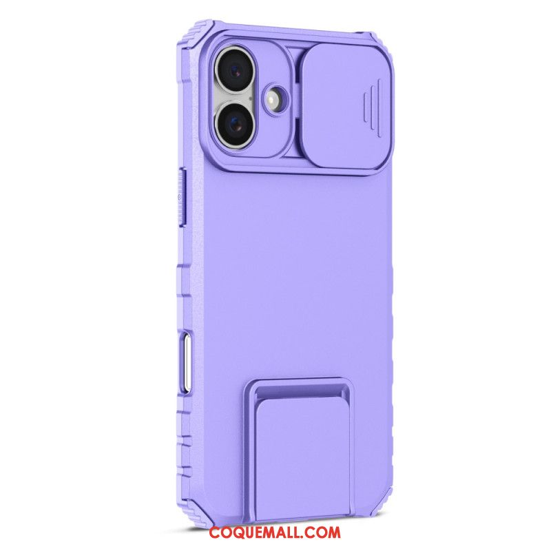 Coque iPhone 16 Protecteur Camera et Support