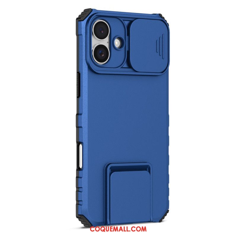 Coque iPhone 16 Protecteur Camera et Support