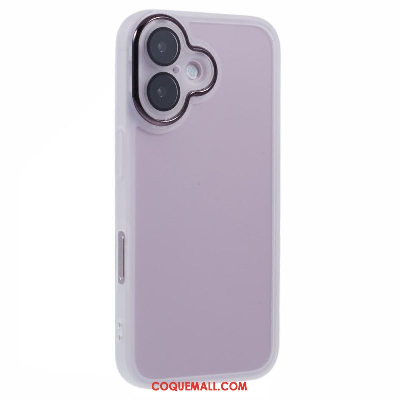 Coque iPhone 16 Transparente Colorée