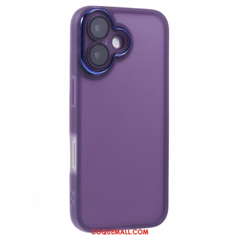 Coque iPhone 16 Transparente Colorée