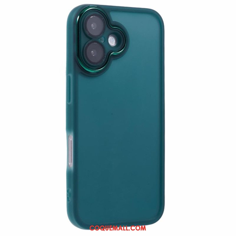 Coque iPhone 16 Transparente Colorée