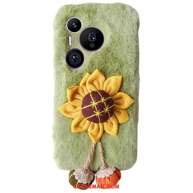 Coque pour Huawei Pura 70 Pro / 70 Pro+ avec motif de tournesol