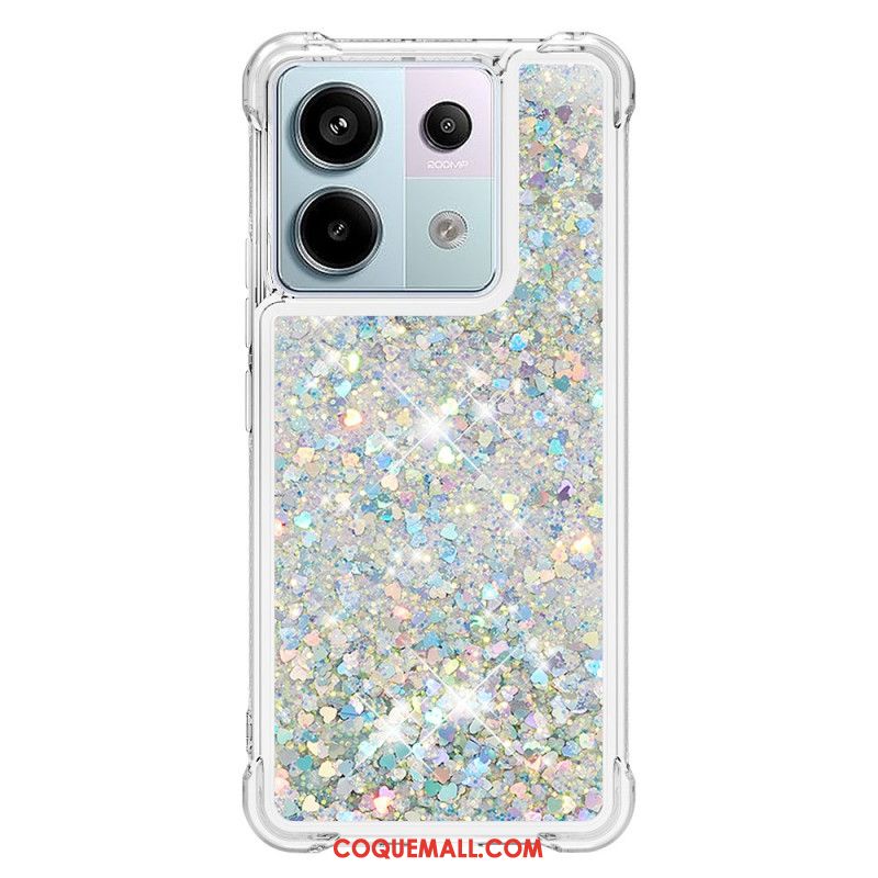 Coque à Cordon Xiaomi Redmi Note 13 Pro 5G / Poco X6 5G Paillettes