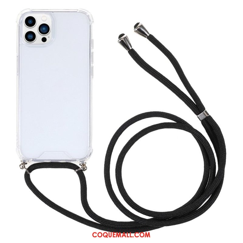 Coque à Cordon iPhone 16 Pro Ajustable