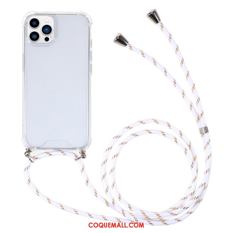 Coque à Cordon iPhone 16 Pro Ajustable