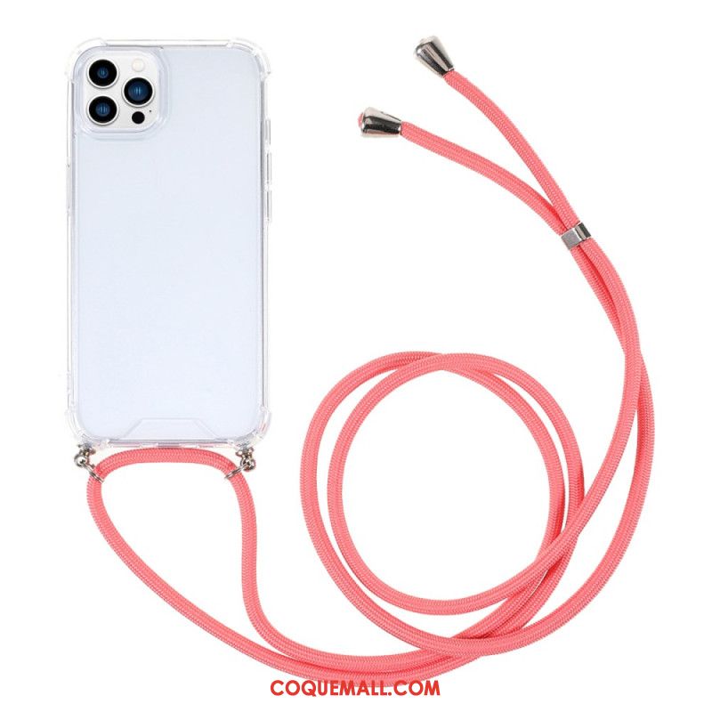 Coque à Cordon iPhone 16 Pro Ajustable