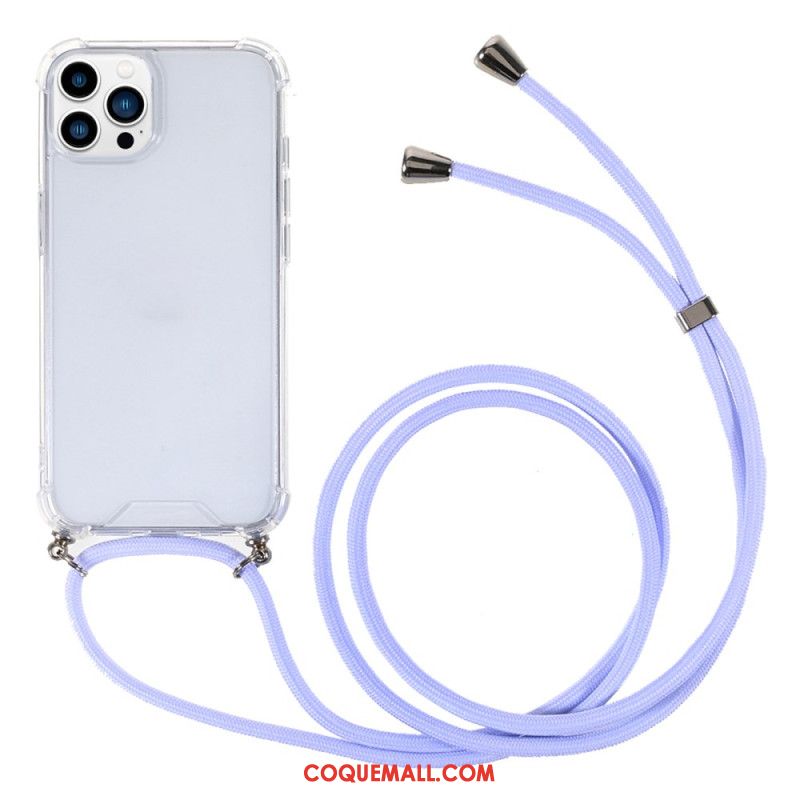 Coque à Cordon iPhone 16 Pro Ajustable