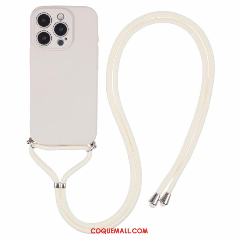 Coque à Cordon iPhone 16 Pro Classique