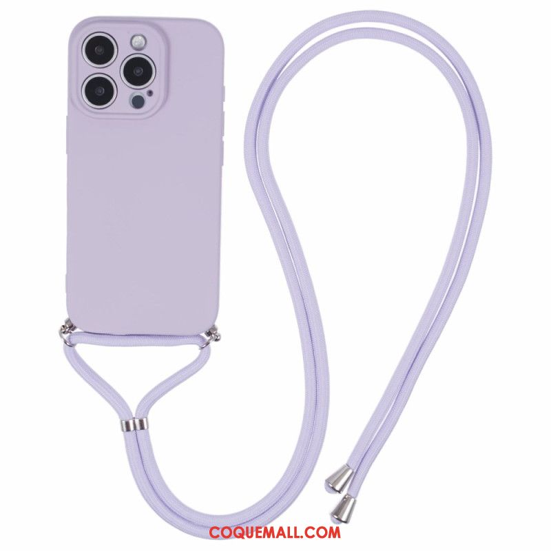 Coque à Cordon iPhone 16 Pro Classique