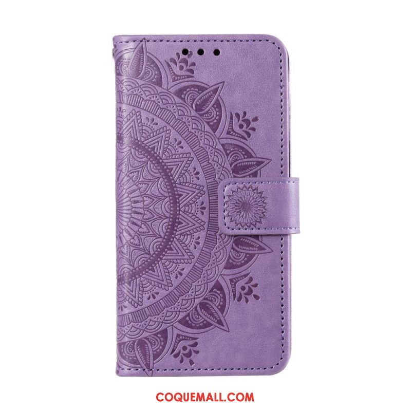 Etui Portefeuille Pour Xiaomi Redmi Note 13 Pro 4G / Poco M6 Pro 4G Avec Motif Mandala