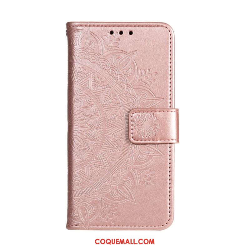 Etui Portefeuille Pour Xiaomi Redmi Note 13 Pro 4G / Poco M6 Pro 4G Avec Motif Mandala