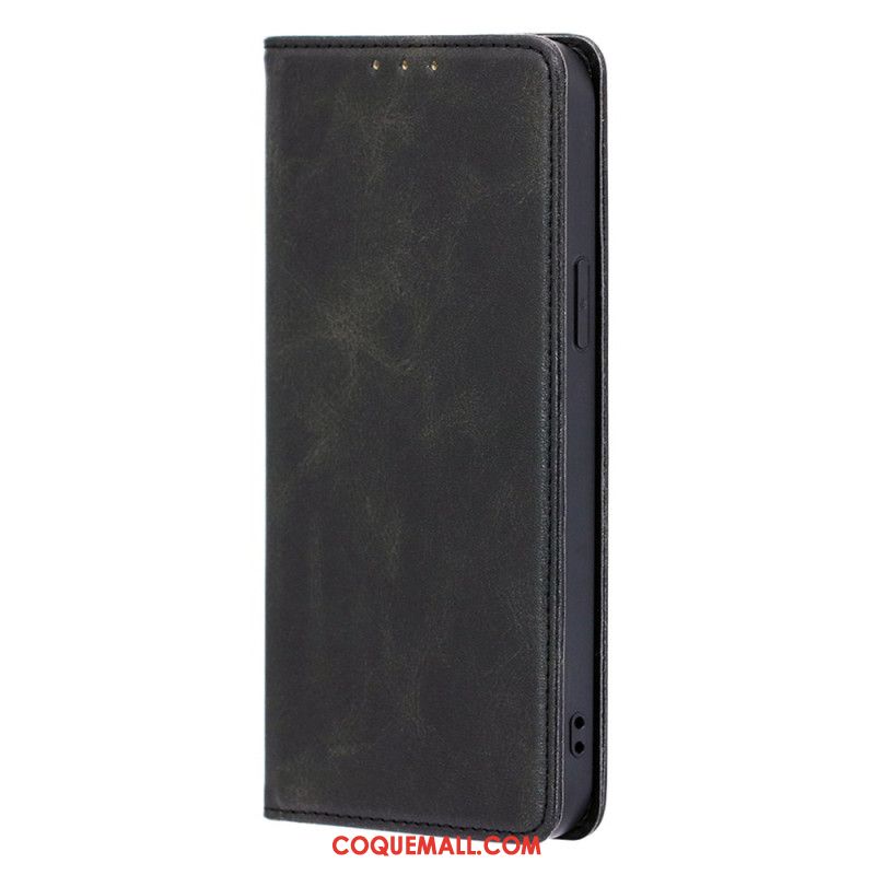 Flip Cover Huawei Nova 11 Pro Effet Daim