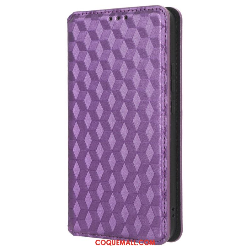 Flip Cover Huawei Nova 11 Pro Losanges 3D