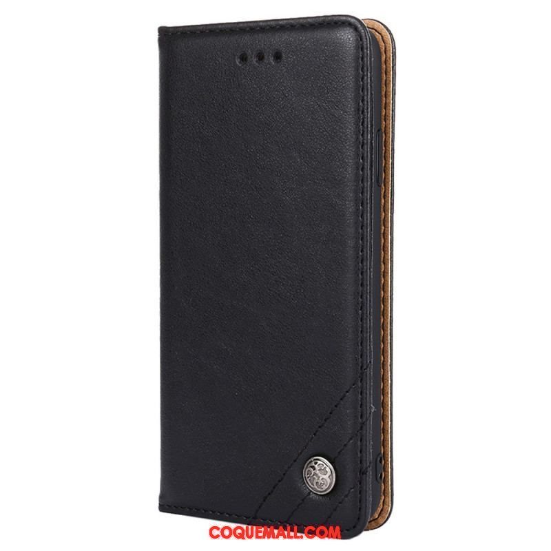 Flip Cover Huawei P60 Pro Rivet Décoratif