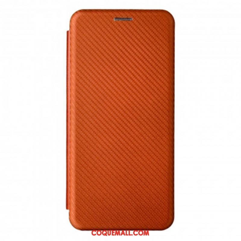 Flip Cover Motorola Edge 20 Lite Silicone Carbone Coloré