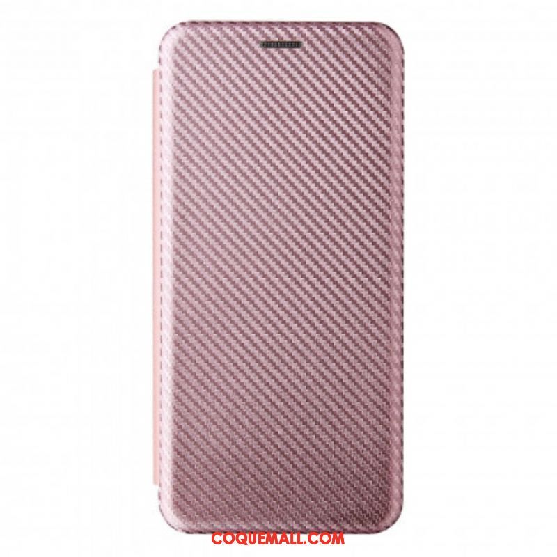 Flip Cover Motorola Edge 20 Lite Silicone Carbone Coloré