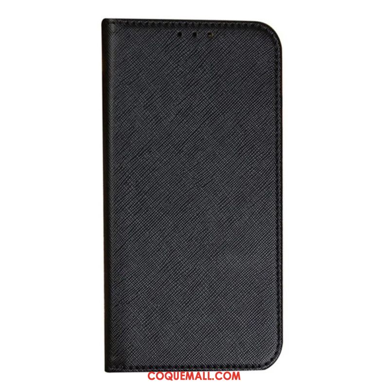 Flip Cover OnePlus 12 5G Texture Croisée