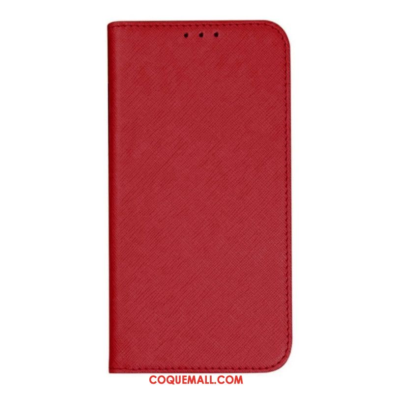 Flip Cover OnePlus 12 5G Texture Croisée