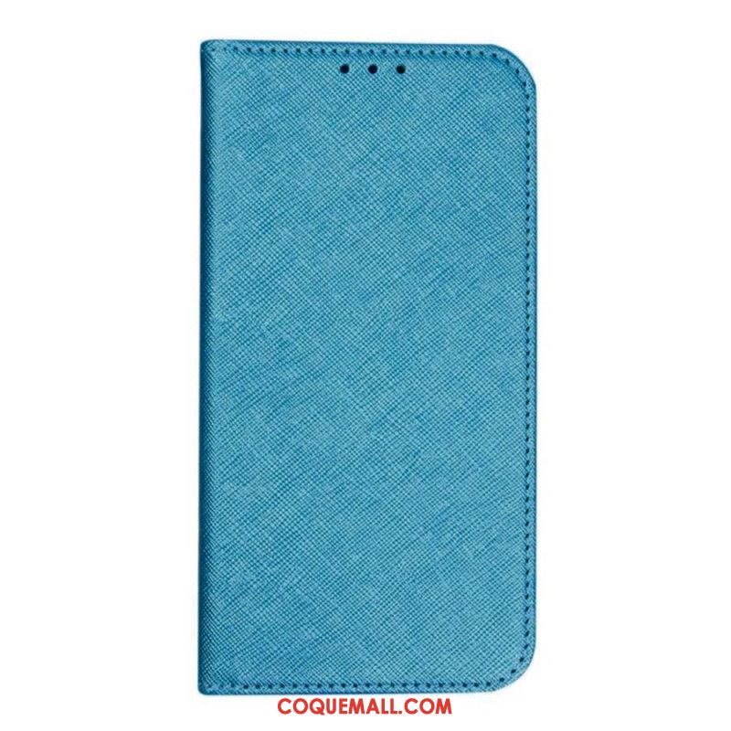 Flip Cover OnePlus 12 5G Texture Croisée