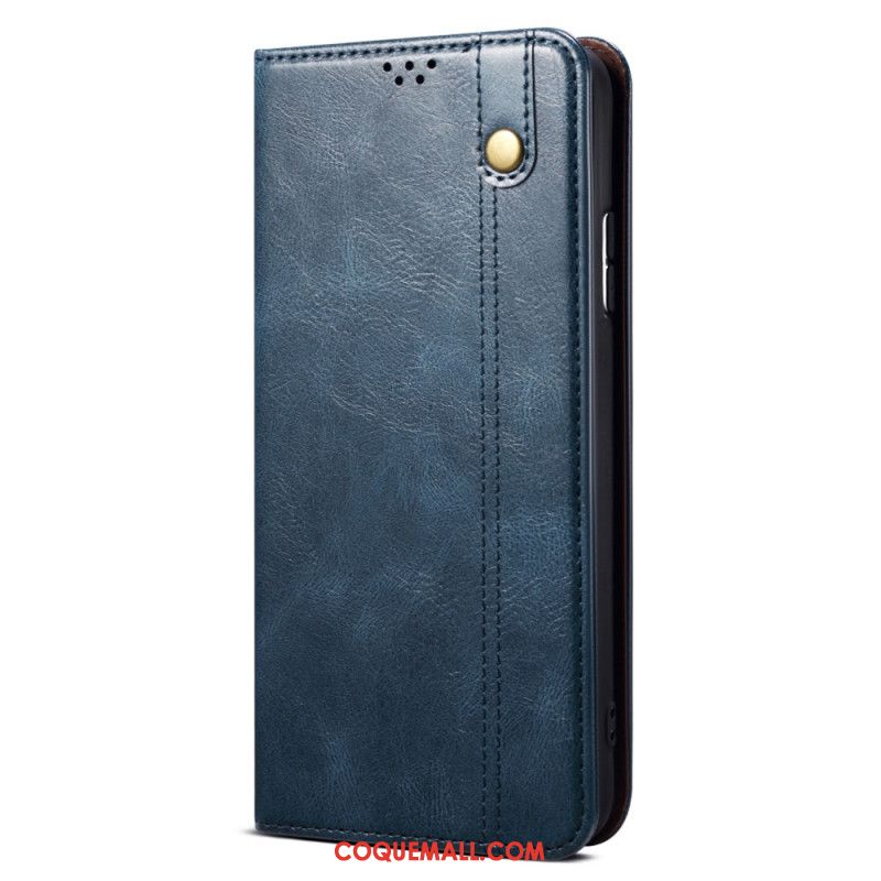 Flip Cover OnePlus 12R Simili Cuir Ciré