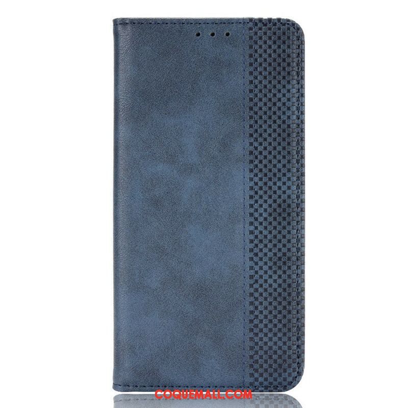 Flip Cover OnePlus Nord 2 5G Effet Cuir Vintage Stylisé