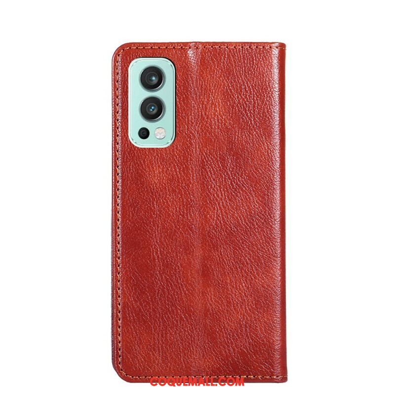 Flip Cover OnePlus Nord 2 5G Style Cuir Vintage