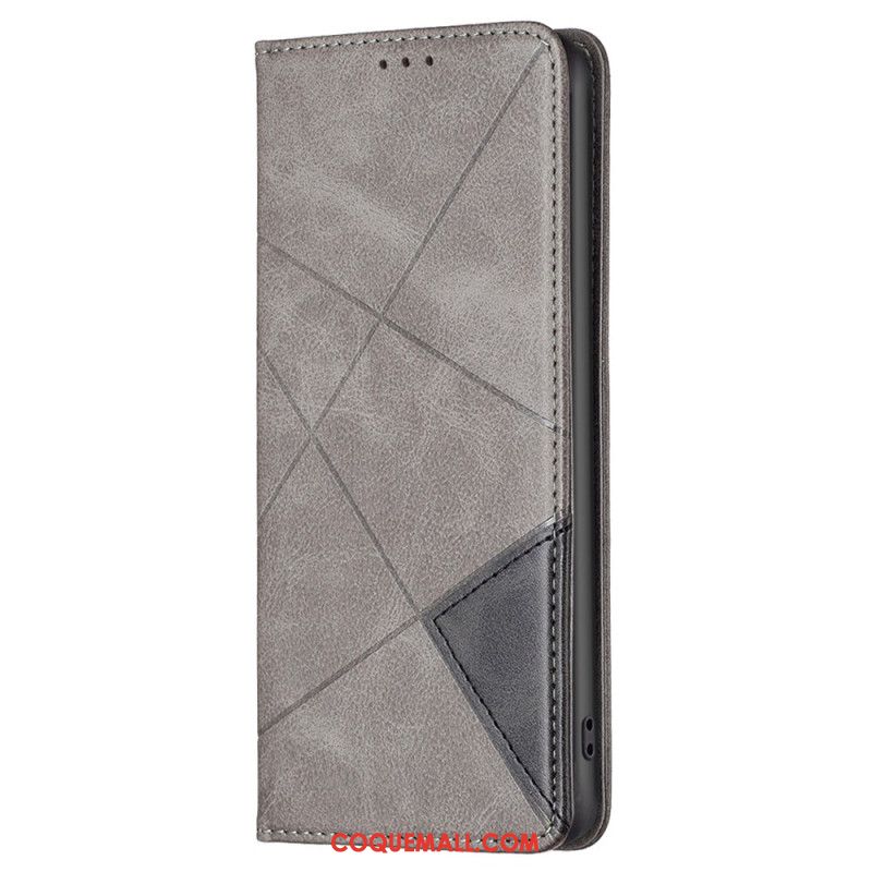 Flip Cover Oppo A58 / A98 5G Motif Géométrique