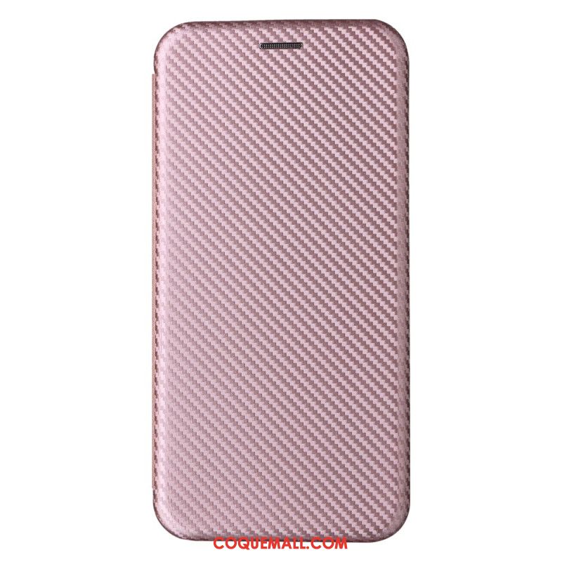 Flip Cover Oppo Reno 11 5G Fibre Carbone