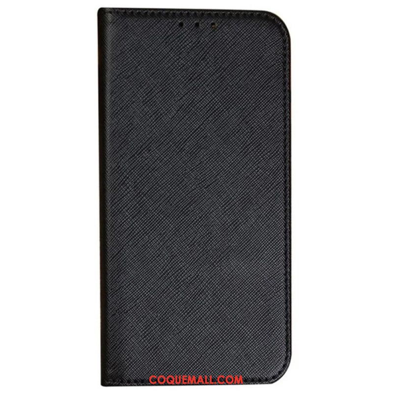 Flip Cover Oppo Reno 11 5G Texture Croisée