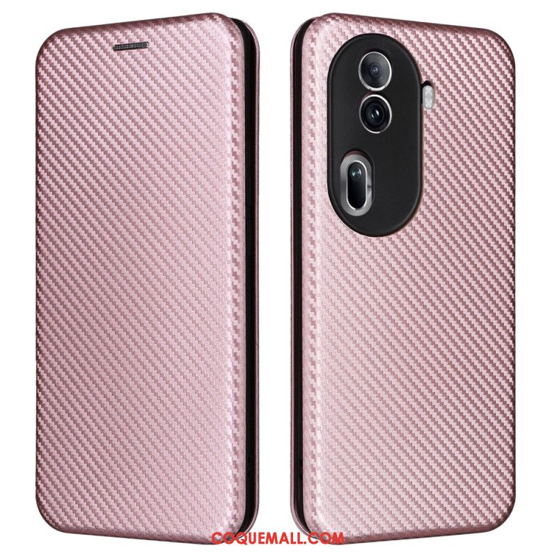 Flip Cover Oppo Reno 11 Pro 5G Fibre Carboone