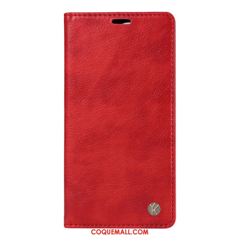 Flip Cover Oppo Reno 11 Pro 5G Vintage YIKATU