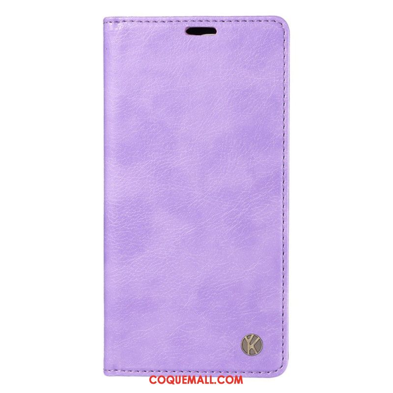 Flip Cover Oppo Reno 11 Pro 5G Vintage YIKATU