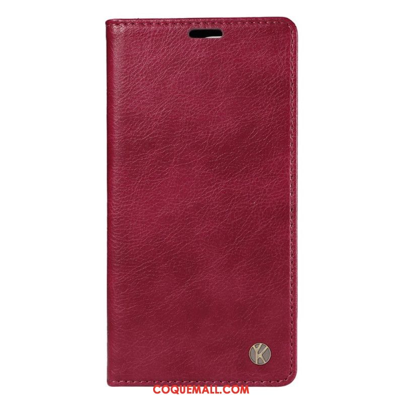 Flip Cover Oppo Reno 11 Pro 5G Vintage YIKATU