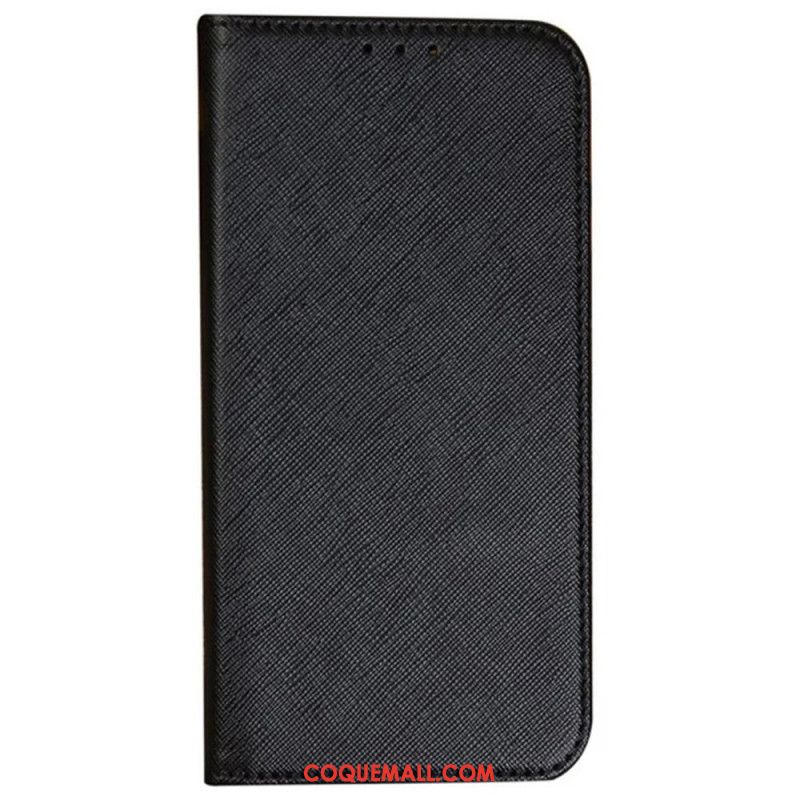 Flip Cover Oppo Reno 11F 5G Texture Croisée