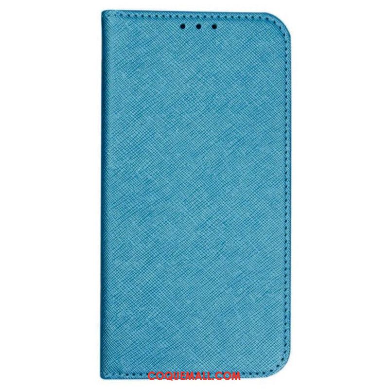 Flip Cover Oppo Reno 11F 5G Texture Croisée